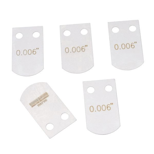 Stahlmaxx Ventilfühlerlehre-Plättchen, 0,006", für Porsche, 5 Stück, XXL-118795