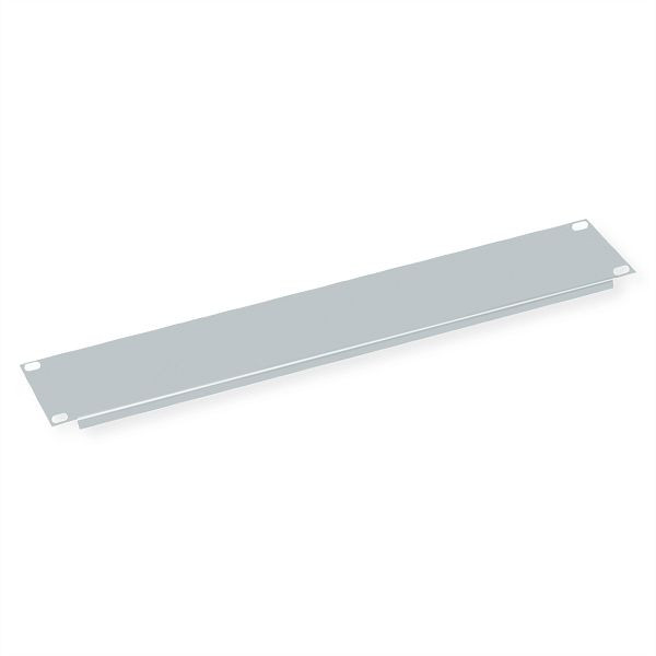 VALUE 19"-Blindplatte 2 HE, RAL 7035 lichtgrau, 26.99.0296