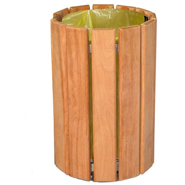 Stein HGS Abfallbehälter -Wooden-, Helles Eichenholz, 22274