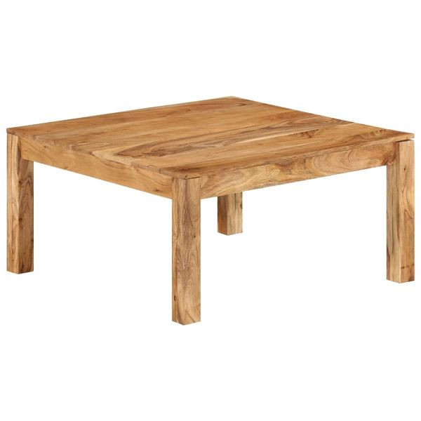 vidaXL Couchtisch 80x80x40 cm Massivholz Akazie, 338031