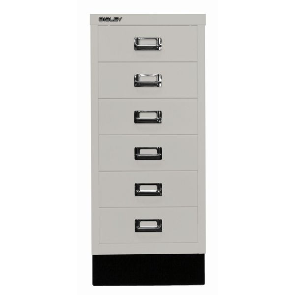 Bisley MultiDrawer™, Inkl. Sockel, DIN A4, 6 Schubladen, 667 york, L296S667