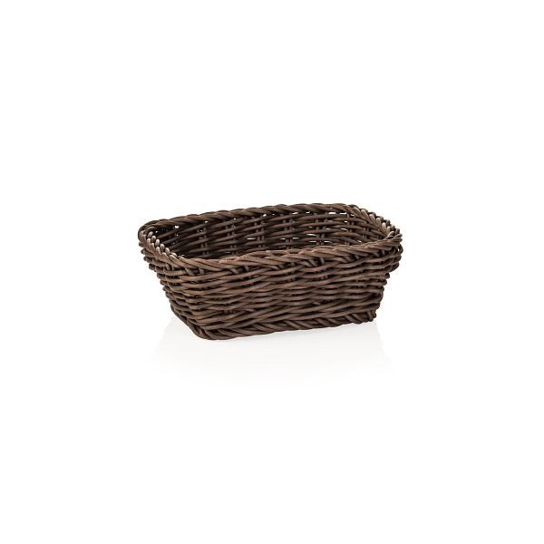 WAS Korb Tischkorb in der Farbe braun, 19 x 13 x 6 cm, 5070119