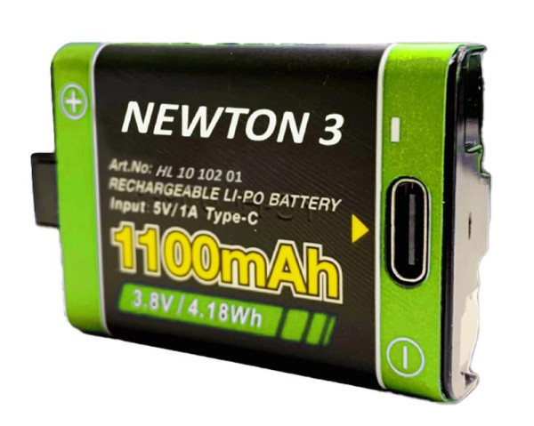 Kratos Lithium-Batterien für NEWTON 3-Stirnlampe, HL1010201