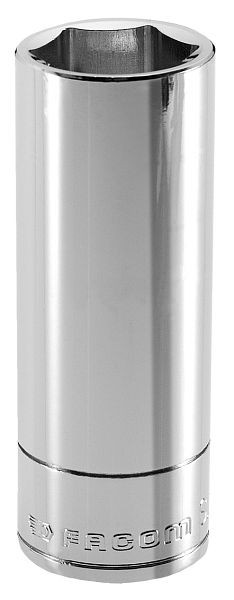 Facom Steckschlüssel, Antrieb Innenvierkant 10 mm (3/8"), lang, Abtrieb OGV-Sechskant-Profil, SW 10 mm, J.10HLA