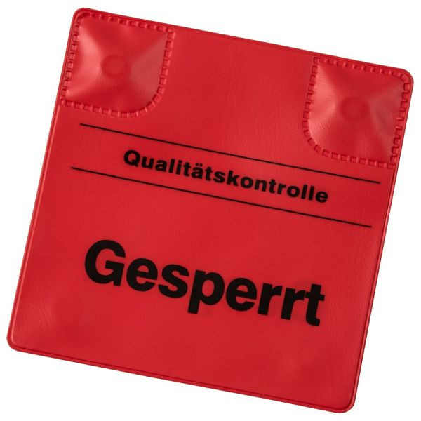 Eichner Magnetisches Kennzeichnungspad, rot: Gesperrt, 9225-00003