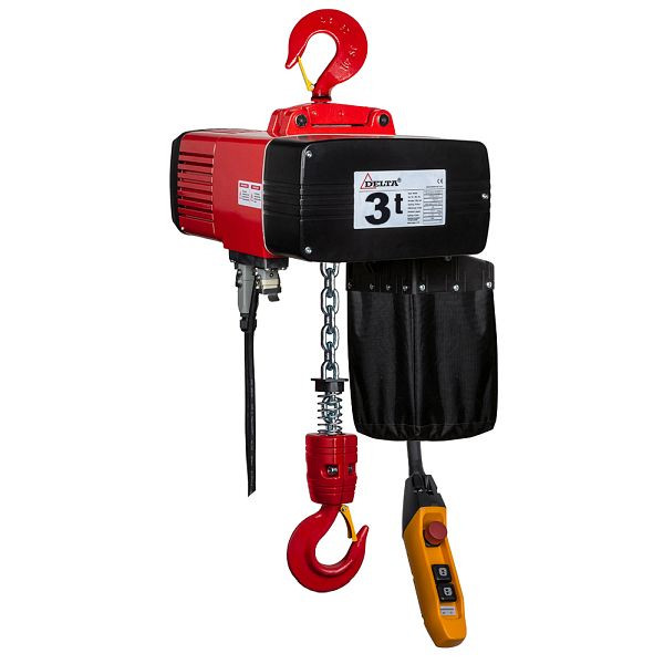 DELTA Premium Elektrischer Kettenzug Typ DEH 400V, 6/1,5m/min 1-Strang, 3t mit 3m Hubhöhe, DH.0.DEH.03003.03