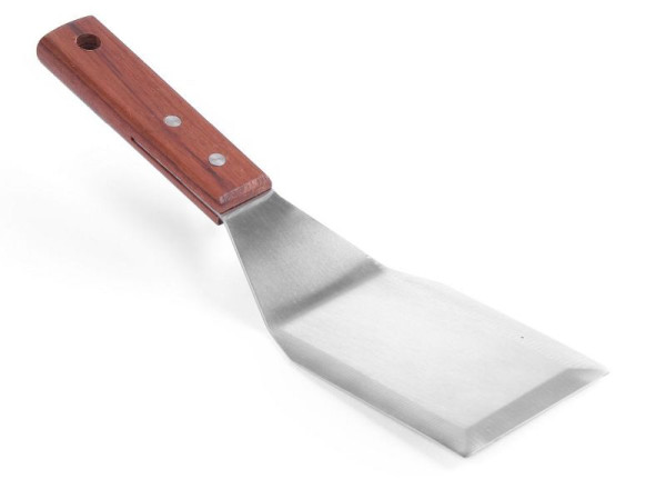Hendi Hamburgerwender, LxBxH: 270x75x15 mm, mit Holzgriff, 855508