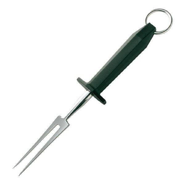 Hygiplas Fleischgabel 15 cm schwarz, 130 g, spülmaschinengeeignet, C423