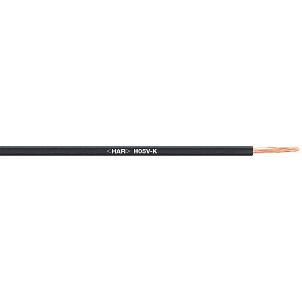 LAPP Einzelader H05V-K EMBOSS 1X0,75, Dunkelblau-weiß, VE: 2500 Meter, 4510922K/2500