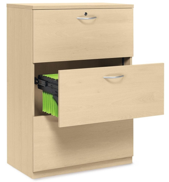 Deskin Hängeregistraturschrank MULTI M, Ahorndekor, B 800 x H 1145 x T 420 mm, 291549