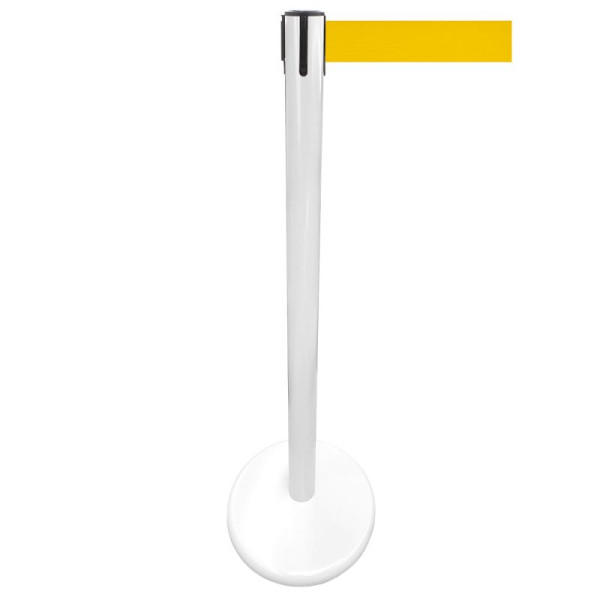 Stein HGS Personenleitsystem -P-Line Future-, Metall/ anthrazit, signalgelb, mit Gurtendstück (Standard), Gurtlänge: 4 m, 15695-1202