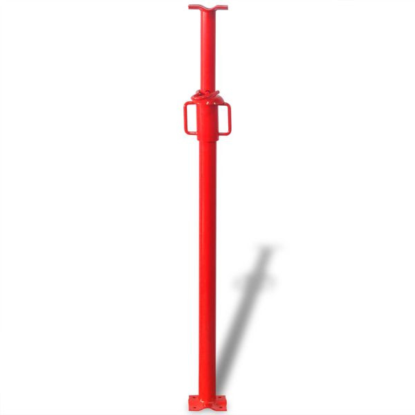 vidaXL Acrow-Stütze Rot 180 x 12,5 x 12,5 cm, 42052323