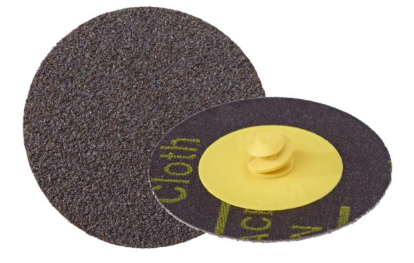 3M Roloc Gewebeschleifscheibe 361F, 75 mm, P100, VE: 200 Scheiben, 7000045102