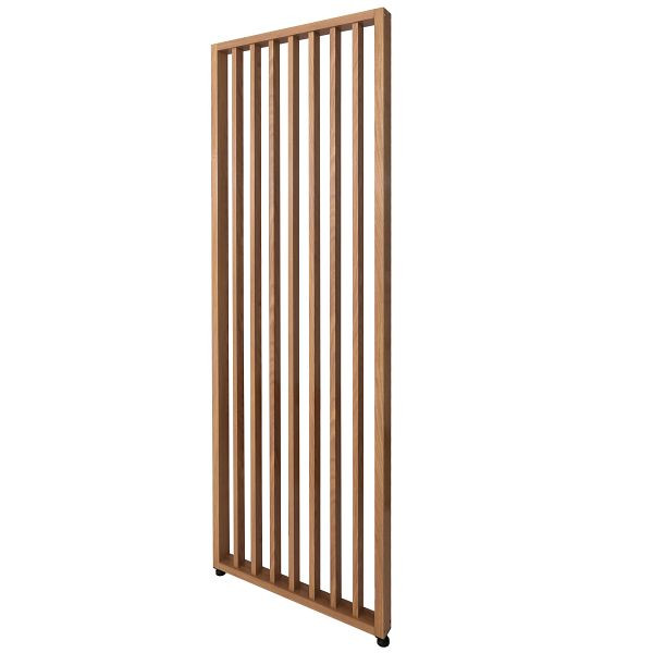 Mendler Seitenwand für Pergola HWC-P65, Seitenelement Seitenteil Modul Paneel, Aluminium 220x68cm Holzoptik, 119522