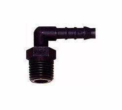 Riegler Winkel-Einschraubstutzen, Polyamid, Außengewinde konisch nach ISO 7-1, 110972