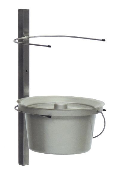 novocal Toiletteneimer-Wandhalterung für 2 Toiletteneimer, TE2