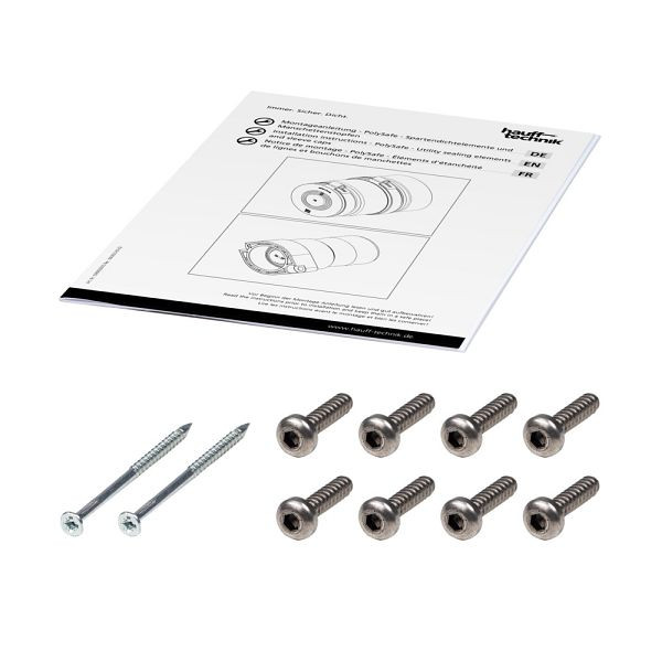 Hauff Schraubenset, für MSH Basic FUBO, 3030446232, 4052487239837