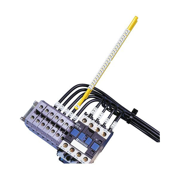 LAPP Bezeichnungsring Markierhülse Pliosnap 0-DOPPELPUNKT, weiß, 61919439