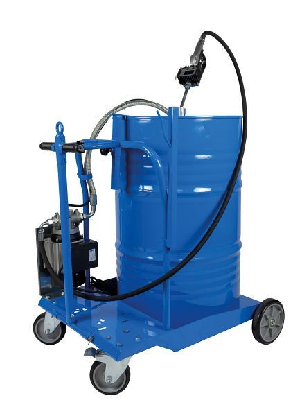 Rapid Mobiles Getriebeölabgabeset in elektrischer Ausführung, für die Aufnahme von einem 200 Liter-Fass, nicht eichfähig, 23 032