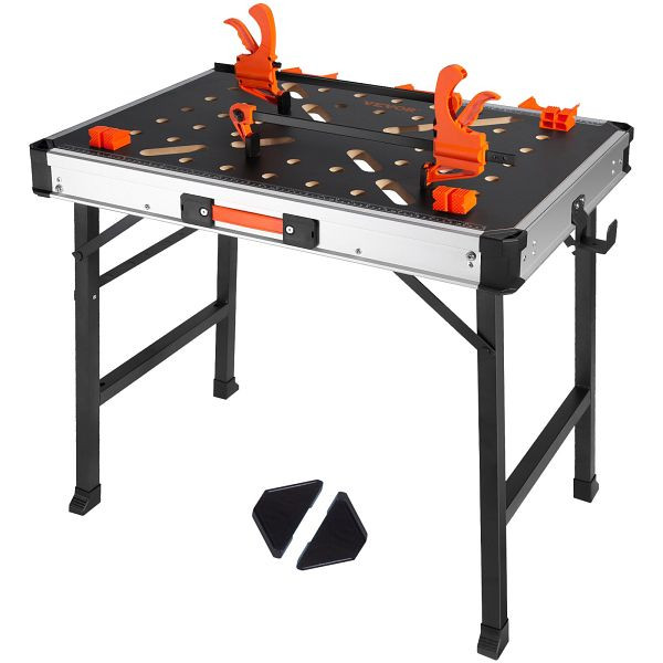 VEVOR Werk- und Spanntisch Klappbar 454 kg Tragfähigkeit Werkbank 84,5 x 60 x 73,5 cm, BXSMZGZTZDX45IB8UV0