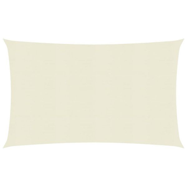 vidaXL Sonnensegel 160 g/m² Creme 5x7 m HDPE, Material: HDPE, 311192