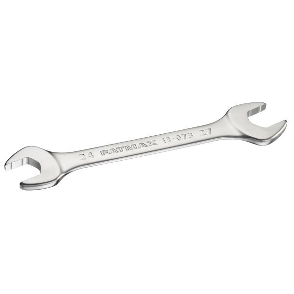 Stanley FATMAX Doppelmaulschlüssel 24x26mm, 15° gekröpft, mit Anti-Rutsch Design, FMMT13073-0
