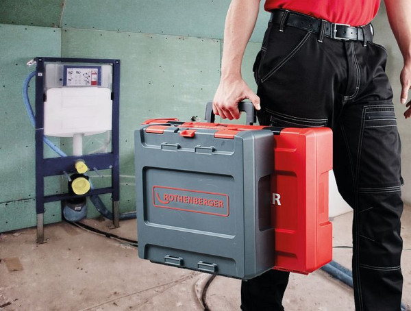 Rothenberger ROCASE4212 mit Einlage bis 4 Pressbacken klein, 1000001808