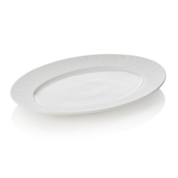 WAS Platte Set MAYA SHIRO, 33 x 24,5 x 2,5 cm, weiß, Porzellan, VE: 2 Stück, 4850333