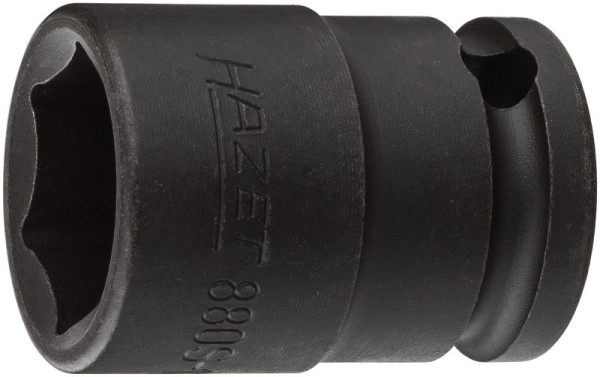 Hazet Schlag-, Maschinenschrauber Steckschlüsseleinsatz, Sechskant, Vierkant hohl 10 mm, Außen-Sechskant-Tractionsprofil, 16 mm, 880S-16