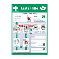 SÖHNGEN Anleitung Erste-Hilfe Plakatform, Papier, 8001003