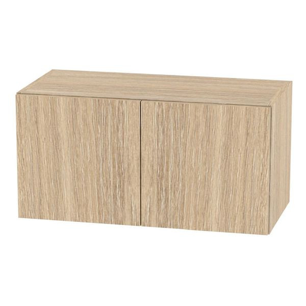 Deskin Türelement 1 OH 800 CAIDO, Dekor Eiche hell, B 800 x H 400 x T 400 mm, 348060