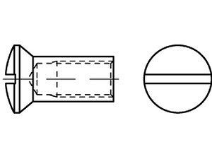 ART 88964 Hülsenmuttern Messing galvanisch vernickelt LIKO M 6 x 20 VE=S (100 Stück)