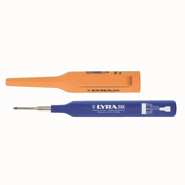 BRINKO INK Tieflochmarker, Farbe blau, 2515/3, 4024184251535