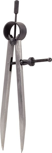 KS Tools Präzisions-Feder-Spitzzirkel, 138mm, 300.0402, 4042146067666