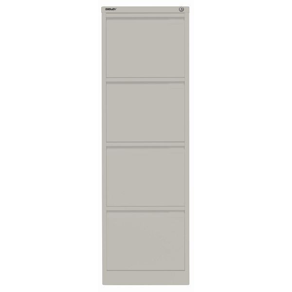 Bisley Hängeregistraturschrank, einbahnig, 4 HR-Schubladen, 667 york, 3643667