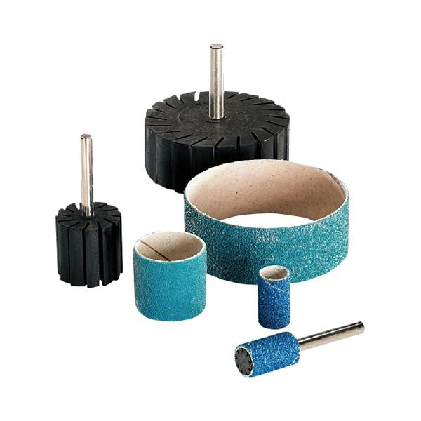 Flexovit Industrial Line Schleifröllchen, Breite: 25 mm, Durchmesser: 38 mm, Körnung: 36, VE: 50 Stück, 63642585039