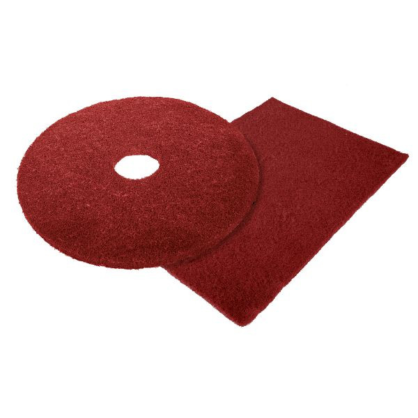 Cleancraft Unterhalts-Pad rot 711 x 355 mm, 7212081, 4036351262909