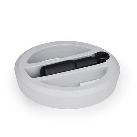 Ganter Umleggriff-Handräder, Sicherheits-Umleggriff (GN 924.7-140-B16-R-SW), VE: 5 Stück, 924.7-140-B16-R-SW