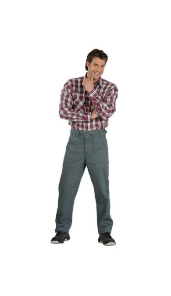 Planam BW 290 Bundhose, grau, Größe 24, 0192024, 4030913094595