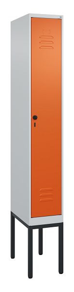 C+P Umkleidespind Classic PLUS, Gestell, 2120x300x500mm, 7035/2004, Drehriegel, 0800307-10 S10030