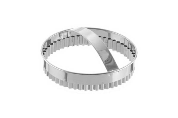 Schneider Ausstecher "Rund", gezackt 140 mm, Höhe 30 mm, Edelstahl, 199730