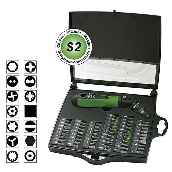 Haupa Bitbox mit Sicherheitsbits 58, 104006, 4011923451066