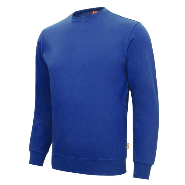 NITRAS MOTION TEX LIGHT, Pullover, 70% Baumwolle / 30% Polyester, 300 g/qm, Größe: XS, Farbe: königsblau, VE: 15 Stück, 7015-2000-XS