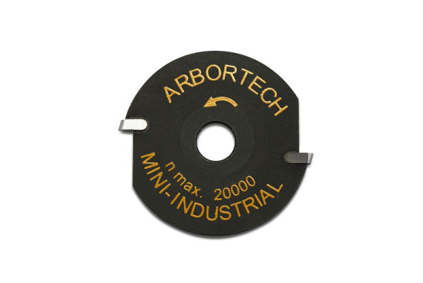 ARBORTECH Mini Industrial Tungsten Blade, Mini Hartmetall Frässcheibe (50mm), MIN.FG.014
