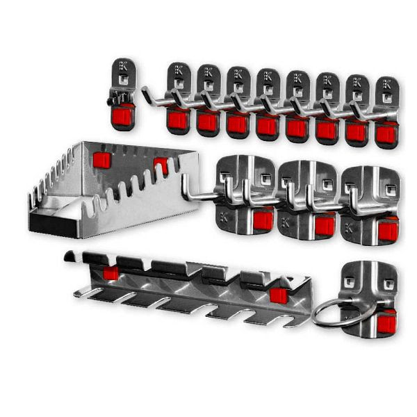 Kappes RasterPlan/ABAX Werkzeughalter-Sortiment, 15-teilig anthrazitgrau, 3327.03.5008