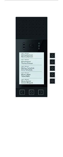 TCS Video Einbau Display Funktionsmodul Serie ADX5 für bis zu 30 Wohneinheiten, ADI59210-0057