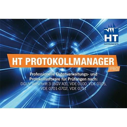 HT Instruments zusätzliches Addin für HT PROTOKOLLmanager PRO, 2002072