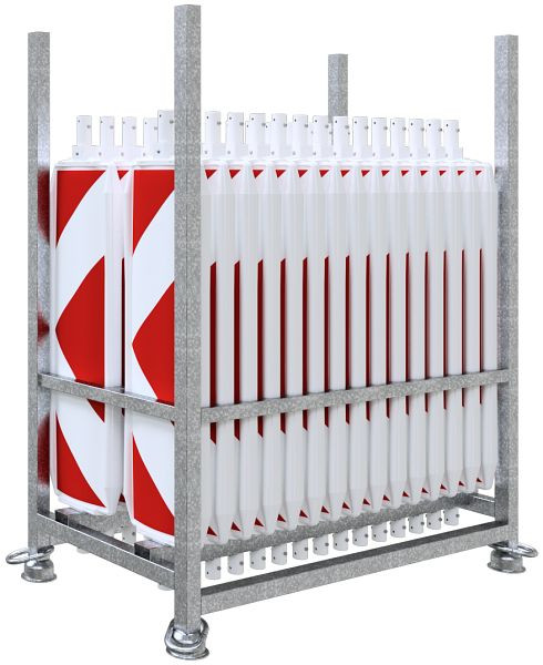 Schake Baken SET 1, Kunststoffbaken mit Folien Typ RA2/B, 36055P2-5-SET