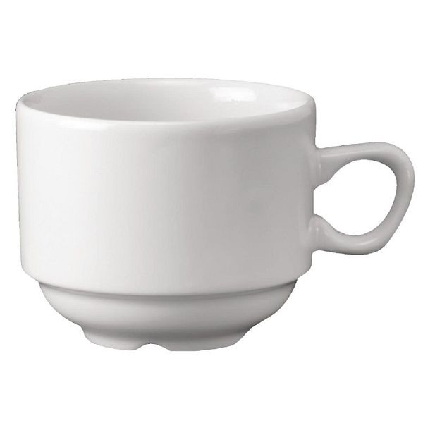 Churchill Whiteware Nova stapelbare Teetassen 21,3cl (24 Stück), P271