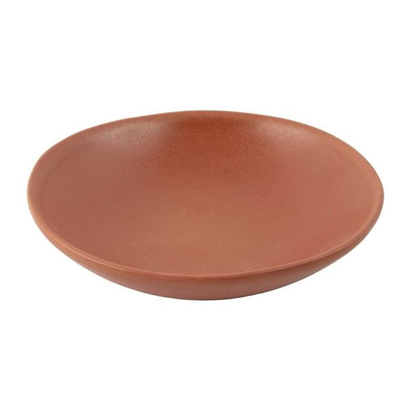 Olympia Build-A-Bowl Flache Schalen rostrot 19cm (6 Stück), FC716